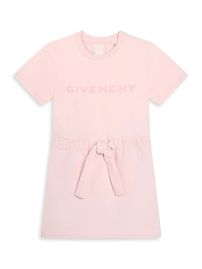 Little Girl's & Girl's Short-Sleeve Sweatshirt Dress