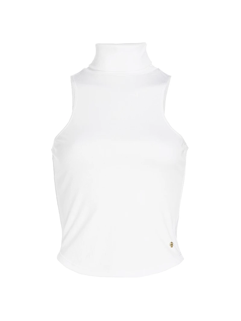 Jennie Sleeveless Turtleneck Top