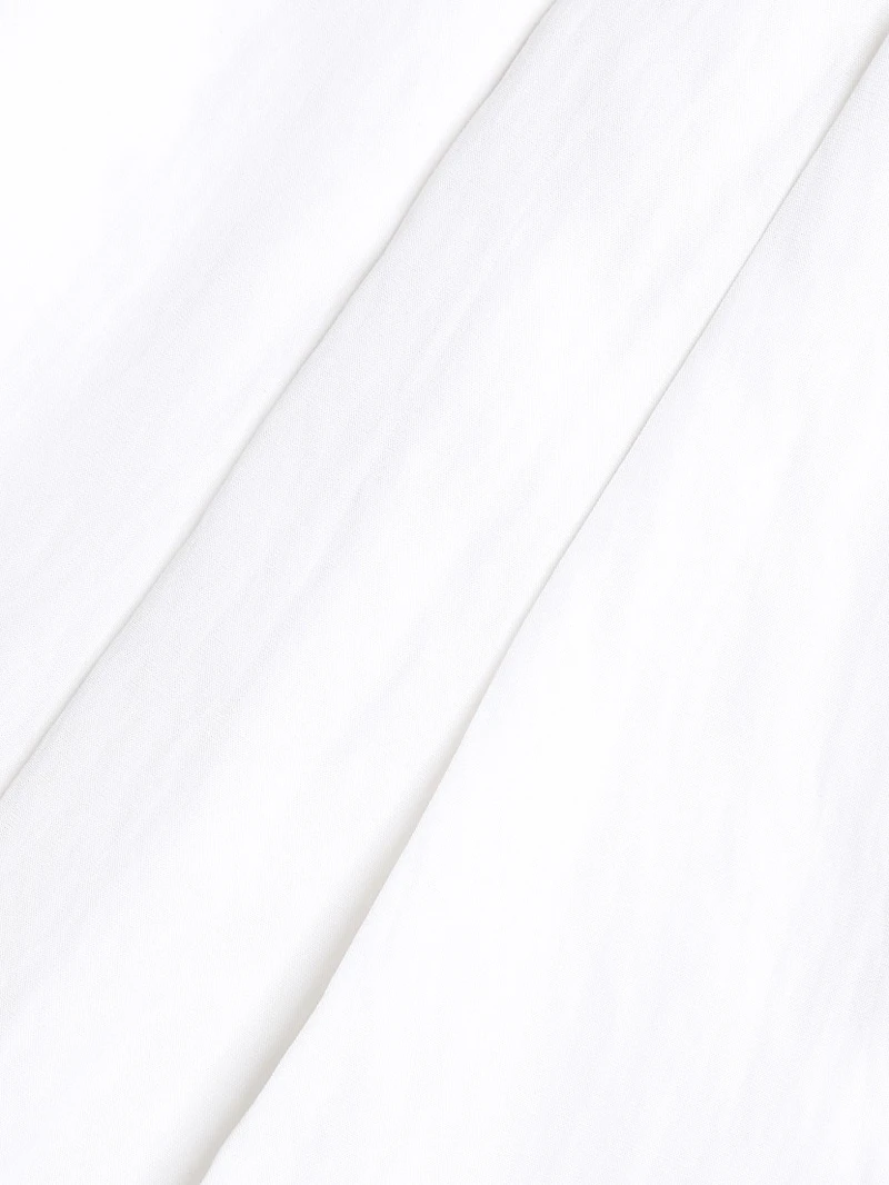 Pleated Wide-Leg Trousers