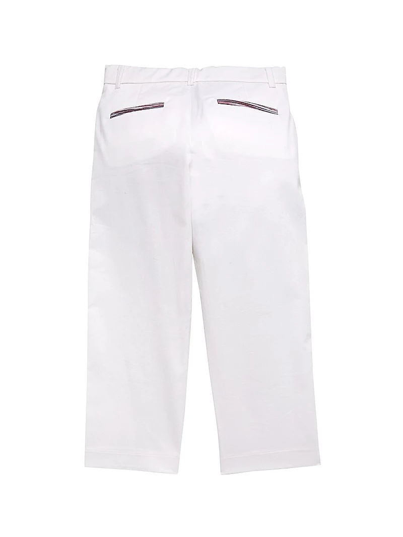 Little Boy's & Stretch-Cotton Trousers