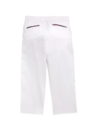 Little Boy's & Stretch-Cotton Trousers