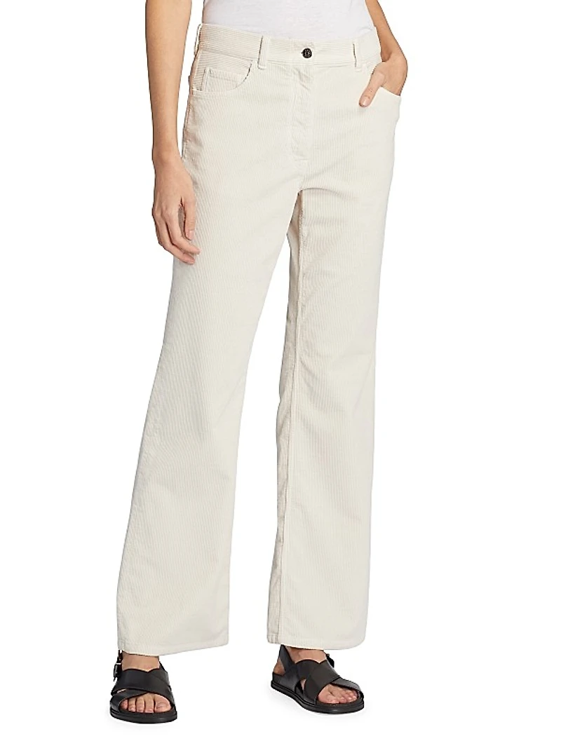 Dan Straight-Leg Corduroy Pants