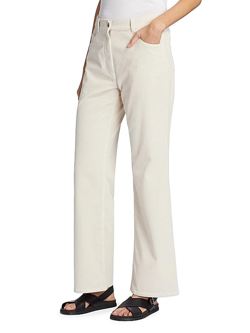 Dan Straight-Leg Corduroy Pants