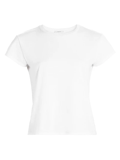 Tori Short-Sleeve Cotton Top