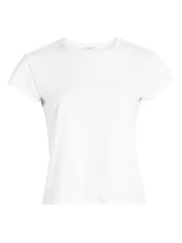 Tori Short-Sleeve Cotton Top