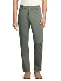 Piqué Microstructure Super Light Cotton Pants