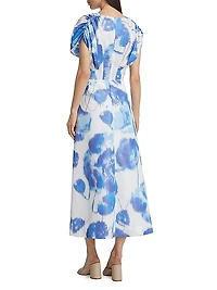 Isabel Printed Midi-Dress