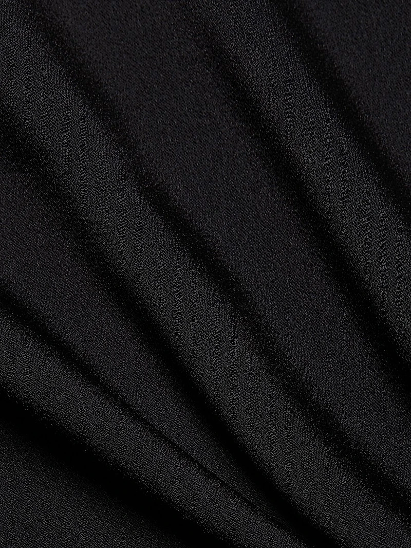 Scarf Neck Maxi Dress