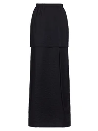 Double Layer Split Skirt