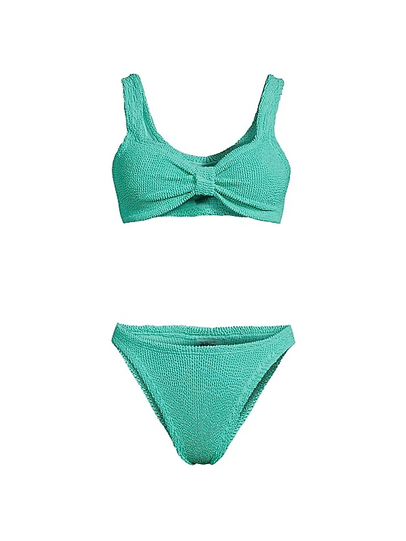 Bonnie Twisted Knit Bikini Set