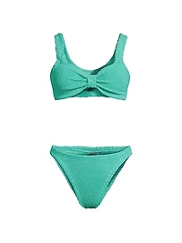 Bonnie Twisted Knit Bikini Set