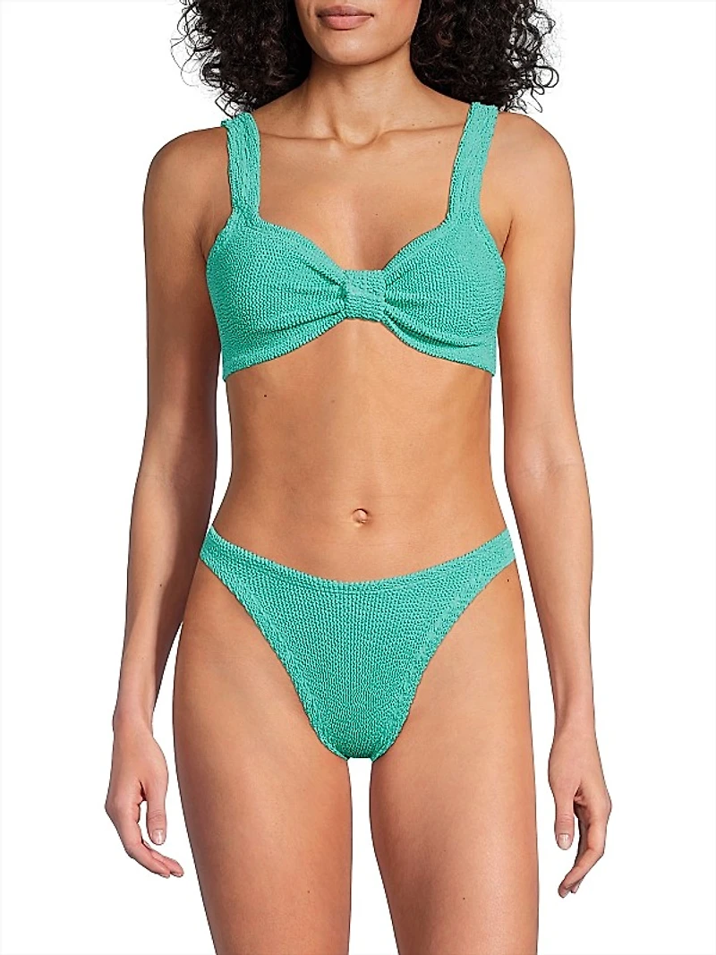 Bonnie Twisted Knit Bikini Set