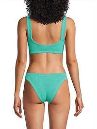 Bonnie Twisted Knit Bikini Set