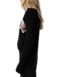 Bleez Cashmere & Wool-Blend Intarsia Sweater