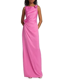 Leela Crepe Maxi Dress