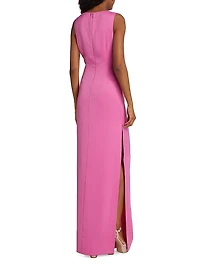 Leela Crepe Maxi Dress