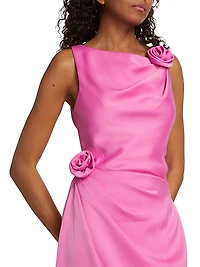 Leela Crepe Maxi Dress