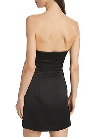 Lyla Strapless Beaded Minidress