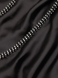 Lyla Strapless Beaded Minidress