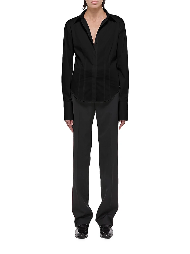 Fitted Cotton Shirt