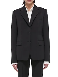 Wool Tailored Blazer