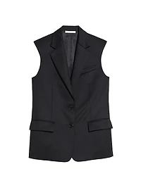 Wool Blazer Vest