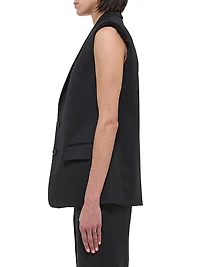 Wool Blazer Vest