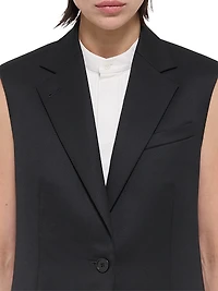 Wool Blazer Vest