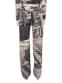 Graphic High-Rise Carpenter Jeans