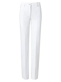 Meg Denim-Stretch Slim Pants