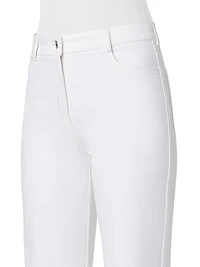 Meg Denim-Stretch Slim Pants