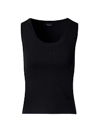 Stretch Cotton Tank