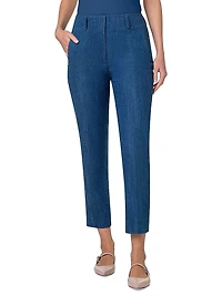 Connor Denim Slim Crop Pants