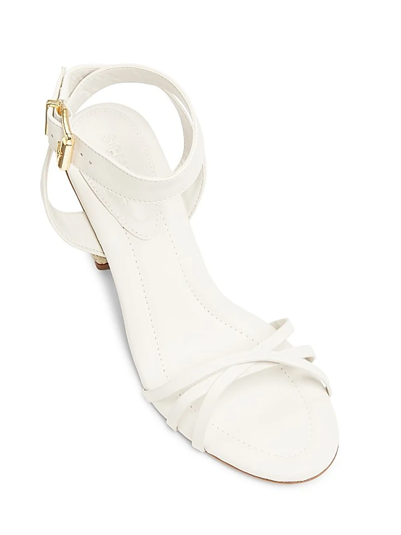 Alexandra 90MM Leather Sandals