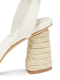 Alexandra 90MM Leather Sandals