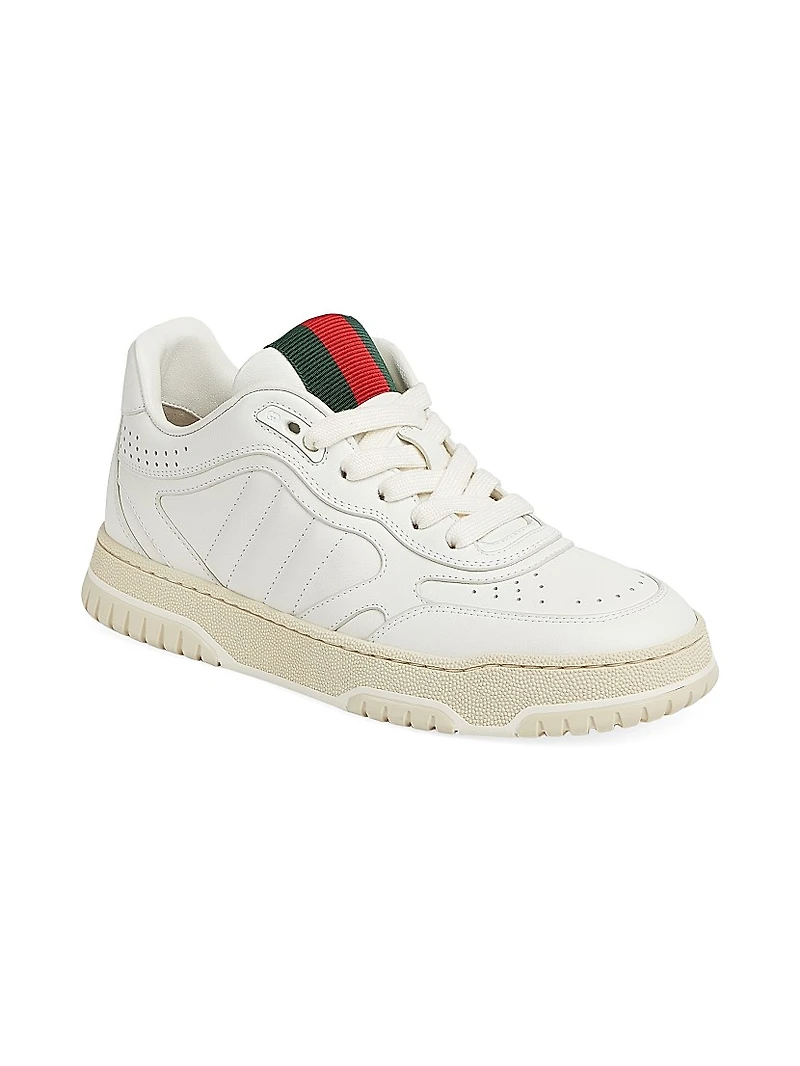 Leather Low-Top Sneakers