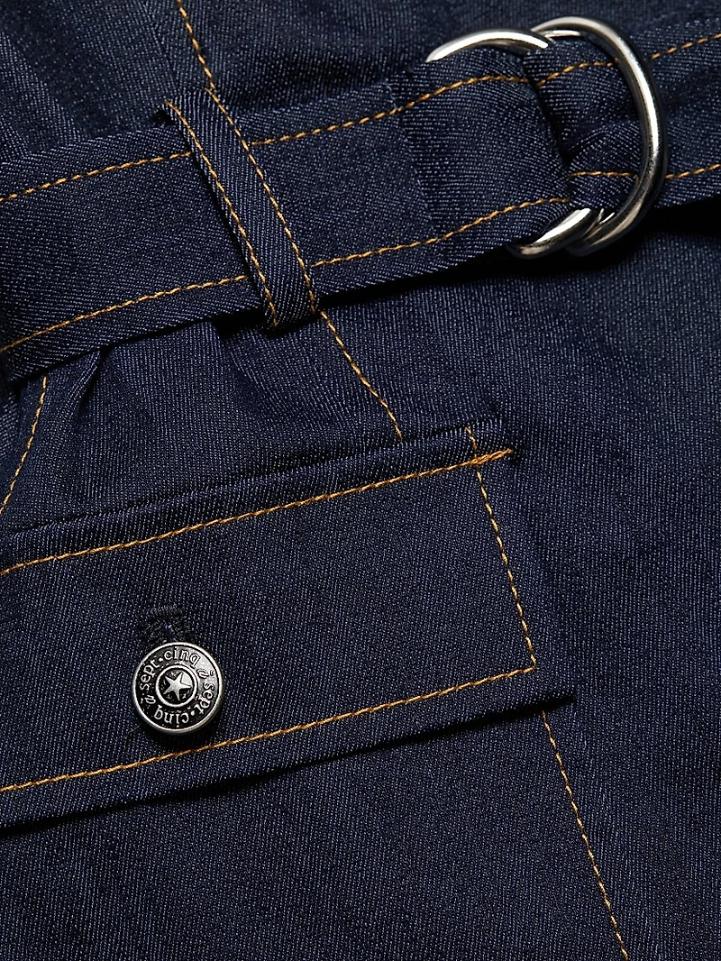 Jenessa Denim Blazer Minidress