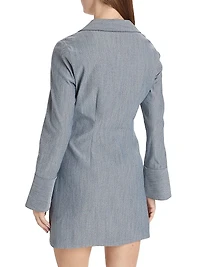 Mckenna Twist-Front Minidress