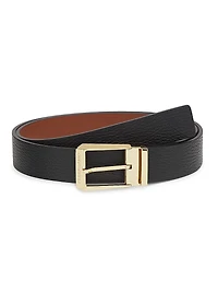 Cut-to-Size Double Adjustable Leather Belt