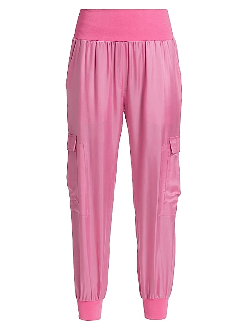 Giles Satin Jogger Pants