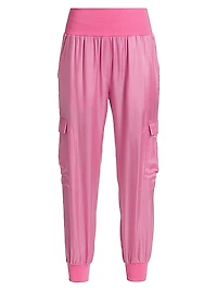 Giles Satin Jogger Pants