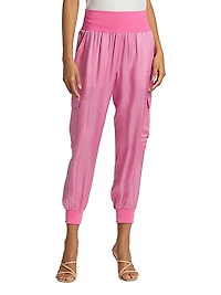Giles Satin Jogger Pants