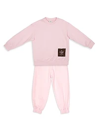 Little Girl's & Girl's Baguette Pocket Sweatpants