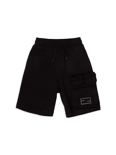 Little Boy's & Baguette Sweat Shorts