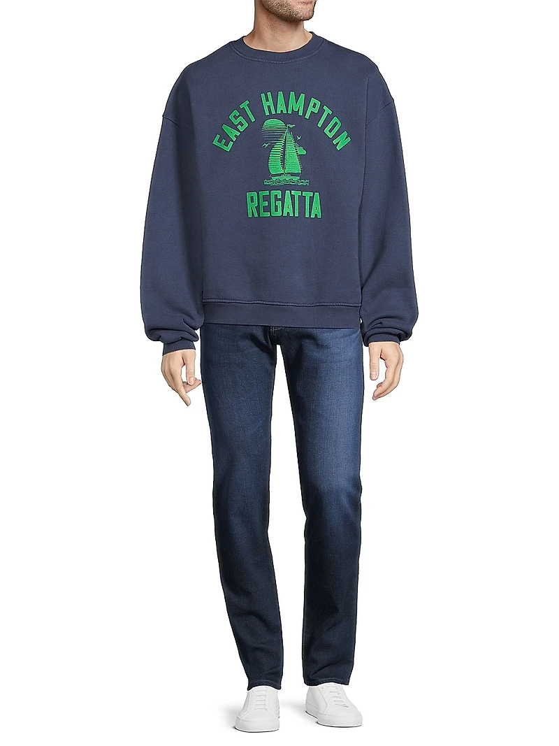 Hampton Regatta Cotton Crewneck Sweater