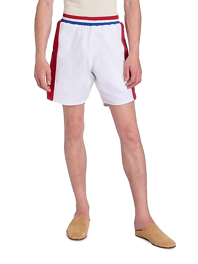 Chevron Track Shorts