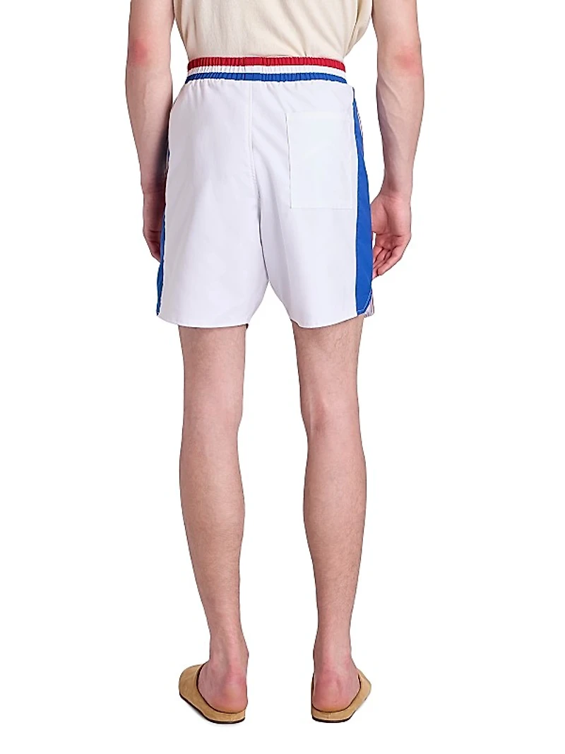 Chevron Track Shorts