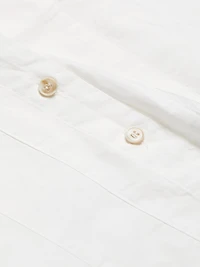 Abby Cotton Pleated Shirtdress