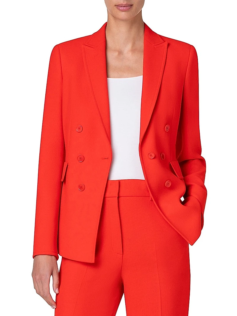 Double-Breasted Blazer