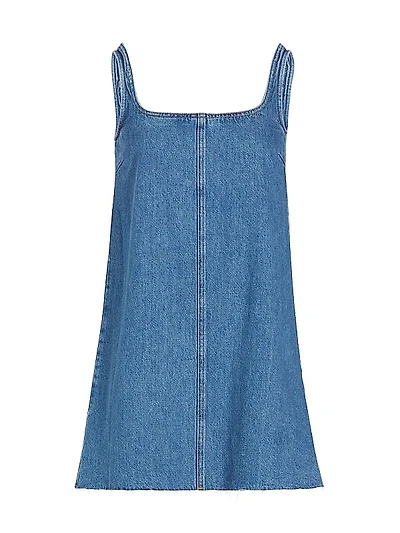 Express To Mars Heritage Denim Shift Dress